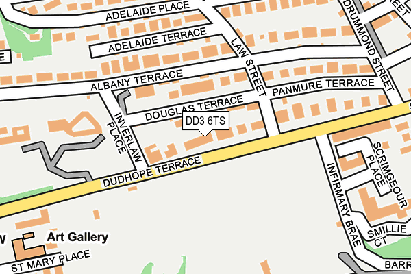 Map of COZZY PROPERTIES LTD. at local scale