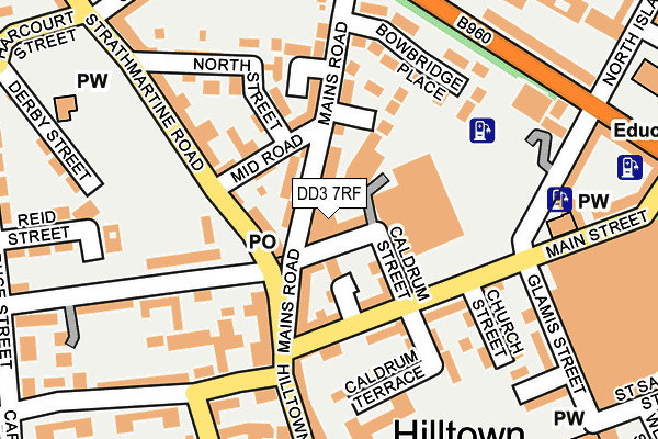 Map of BOWBRIDGE PROPERTIES (UK) LIMITED at local scale