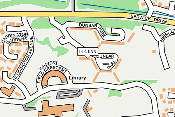 DD4 0NN map - OS OpenMap – Local (Ordnance Survey)