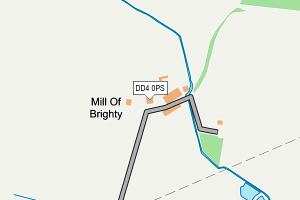 DD4 0PS map - OS OpenMap – Local (Ordnance Survey)