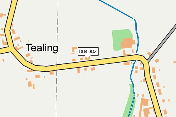 DD4 0QZ map - OS OpenMap – Local (Ordnance Survey)