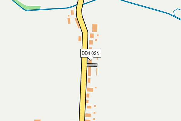 DD4 0SN map - OS OpenMap – Local (Ordnance Survey)