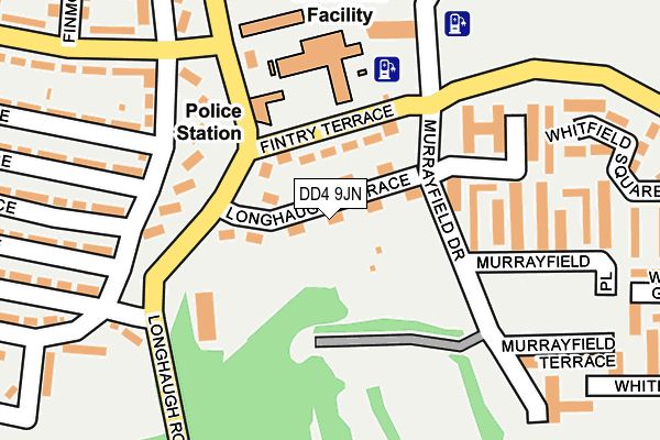 DD4 9JN map - OS OpenMap – Local (Ordnance Survey)