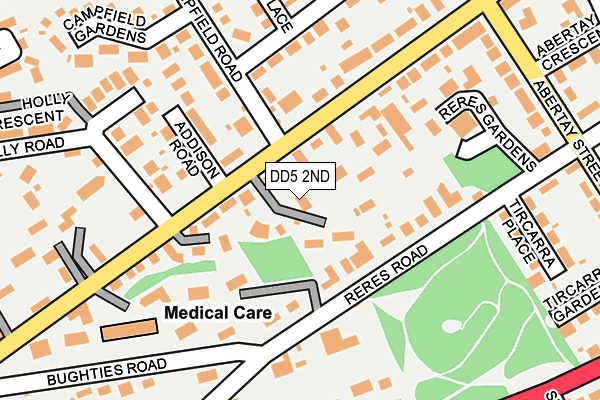 DD5 2ND map - OS OpenMap – Local (Ordnance Survey)