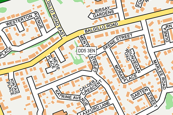 DD5 3EN map - OS OpenMap – Local (Ordnance Survey)
