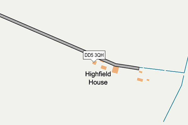 DD5 3QH map - OS OpenMap – Local (Ordnance Survey)