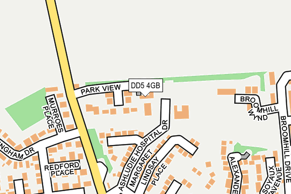 DD5 4GB map - OS OpenMap – Local (Ordnance Survey)