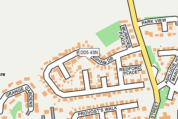 DD5 4SN map - OS OpenMap – Local (Ordnance Survey)