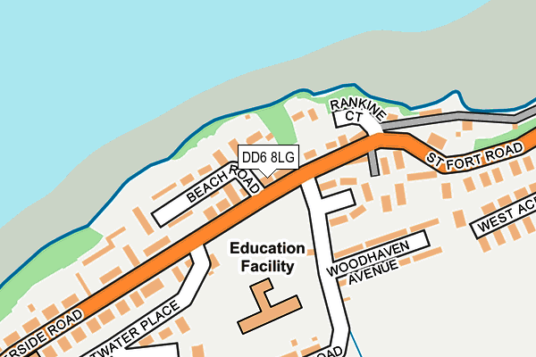 Map of THE ELECTRICAL COMPANY SERVICES LIMITED at local scale