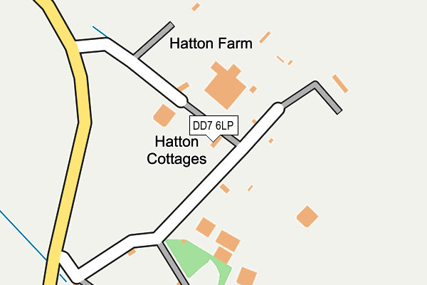 DD7 6LP map - OS OpenMap – Local (Ordnance Survey)