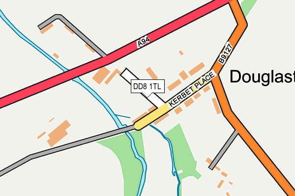 DD8 1TL map - OS OpenMap – Local (Ordnance Survey)