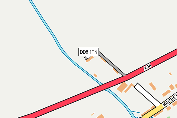 DD8 1TN map - OS OpenMap – Local (Ordnance Survey)