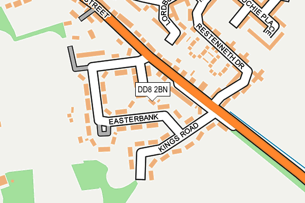 DD8 2BN map - OS OpenMap – Local (Ordnance Survey)