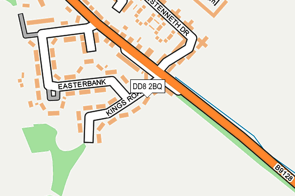 DD8 2BQ map - OS OpenMap – Local (Ordnance Survey)
