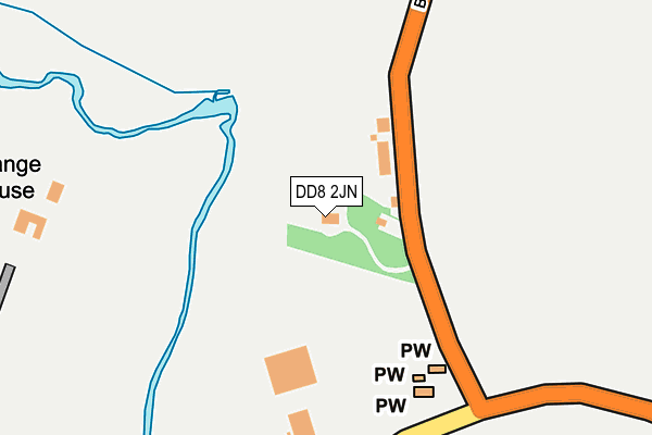 DD8 2JN map - OS OpenMap – Local (Ordnance Survey)