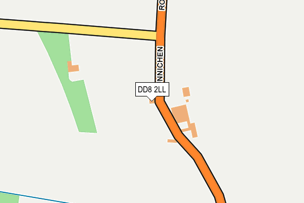 DD8 2LL map - OS OpenMap – Local (Ordnance Survey)