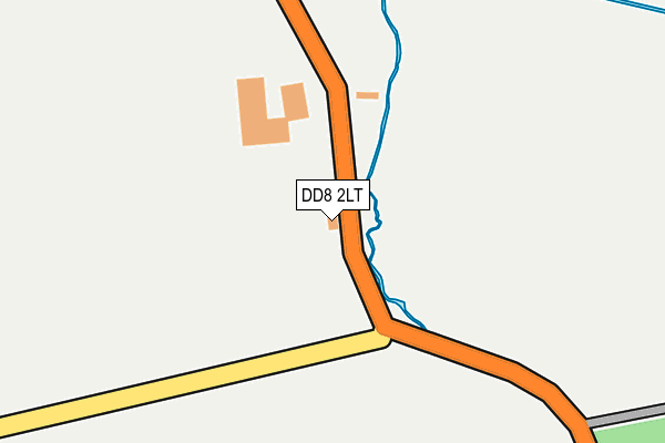 DD8 2LT map - OS OpenMap – Local (Ordnance Survey)