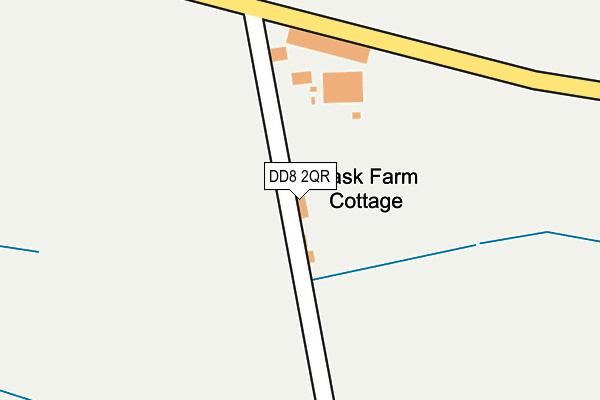 DD8 2QR map - OS OpenMap – Local (Ordnance Survey)