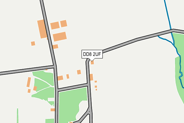 DD8 2UF map - OS OpenMap – Local (Ordnance Survey)