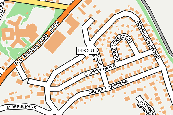 DD8 2UT map - OS OpenMap – Local (Ordnance Survey)