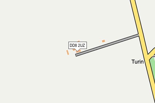 DD8 2UZ map - OS OpenMap – Local (Ordnance Survey)