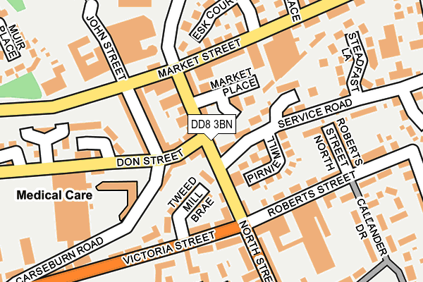 DD8 3BN map - OS OpenMap – Local (Ordnance Survey)