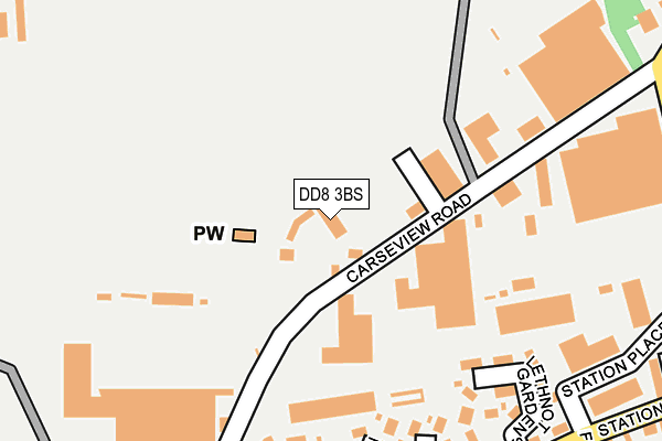 DD8 3BS map - OS OpenMap – Local (Ordnance Survey)