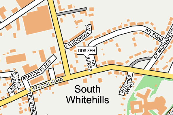 DD8 3EH map - OS OpenMap – Local (Ordnance Survey)