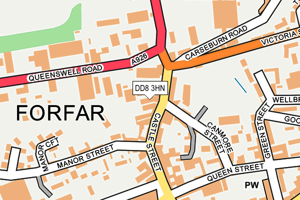 DD8 3HN map - OS OpenMap – Local (Ordnance Survey)