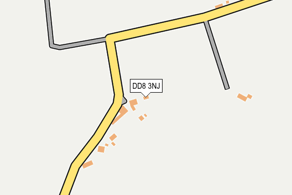 DD8 3NJ map - OS OpenMap – Local (Ordnance Survey)