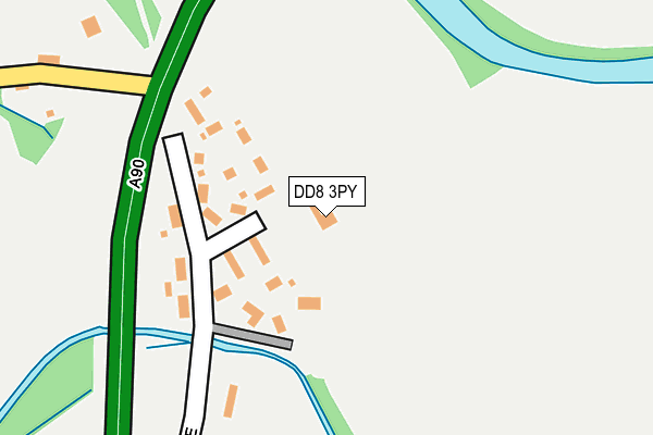 DD8 3PY map - OS OpenMap – Local (Ordnance Survey)