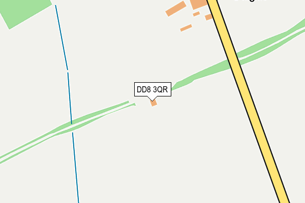 DD8 3QR map - OS OpenMap – Local (Ordnance Survey)