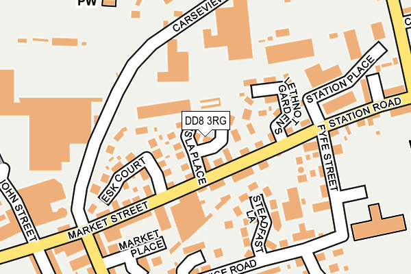 DD8 3RG map - OS OpenMap – Local (Ordnance Survey)
