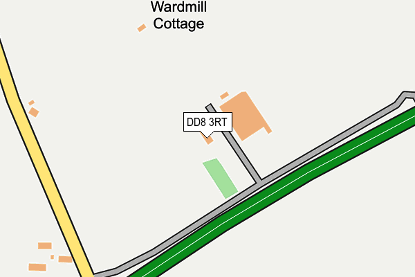 DD8 3RT map - OS OpenMap – Local (Ordnance Survey)