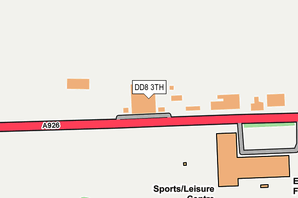 DD8 3TH map - OS OpenMap – Local (Ordnance Survey)