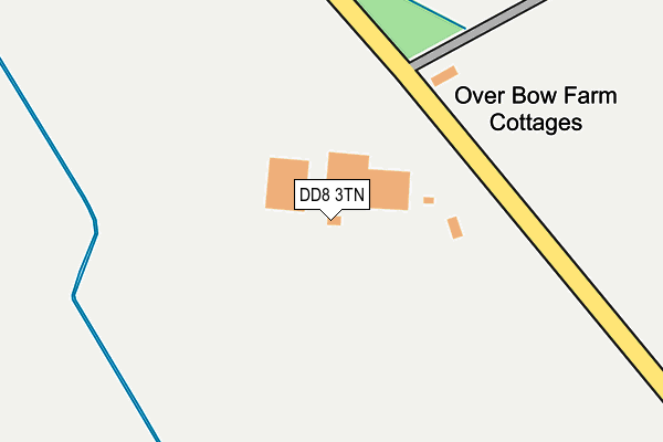 DD8 3TN map - OS OpenMap – Local (Ordnance Survey)