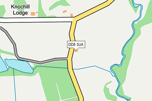 DD8 3UA map - OS OpenMap – Local (Ordnance Survey)