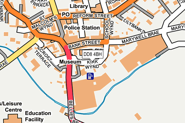 DD8 4BH map - OS OpenMap – Local (Ordnance Survey)