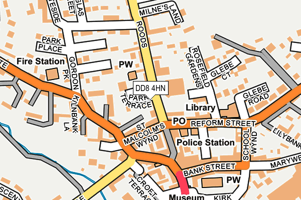 DD8 4HN map - OS OpenMap – Local (Ordnance Survey)