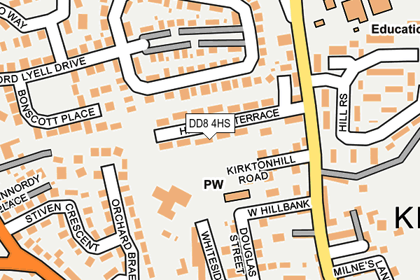 DD8 4HS map - OS OpenMap – Local (Ordnance Survey)