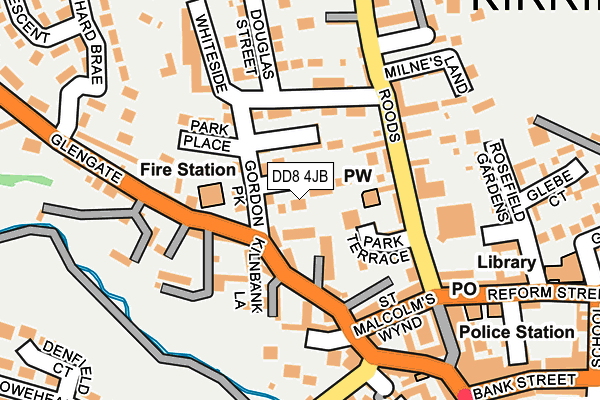 DD8 4JB map - OS OpenMap – Local (Ordnance Survey)