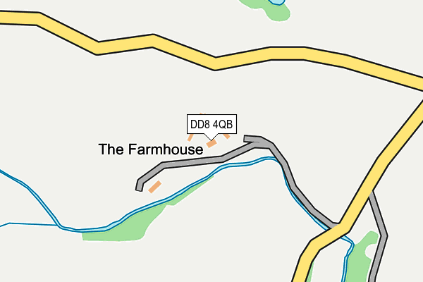 DD8 4QB map - OS OpenMap – Local (Ordnance Survey)
