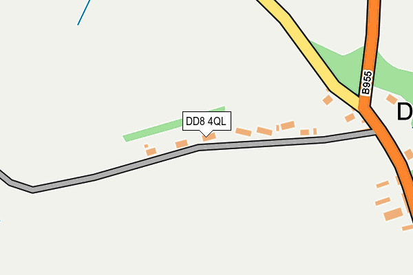 DD8 4QL map - OS OpenMap – Local (Ordnance Survey)