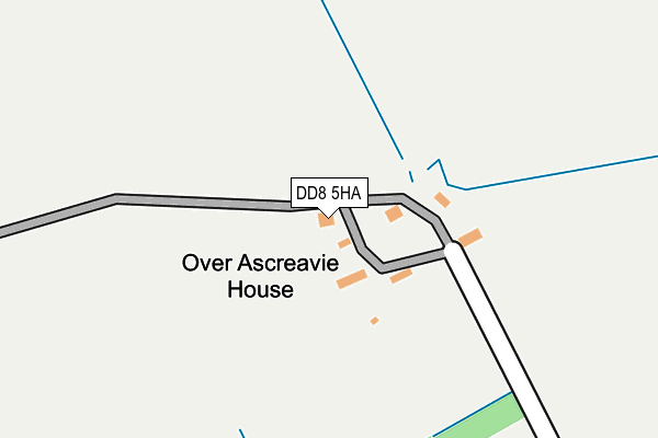 DD8 5HA map - OS OpenMap – Local (Ordnance Survey)