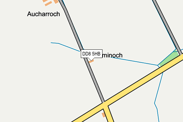 DD8 5HB map - OS OpenMap – Local (Ordnance Survey)