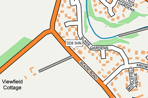 DD8 5HN map - OS OpenMap – Local (Ordnance Survey)