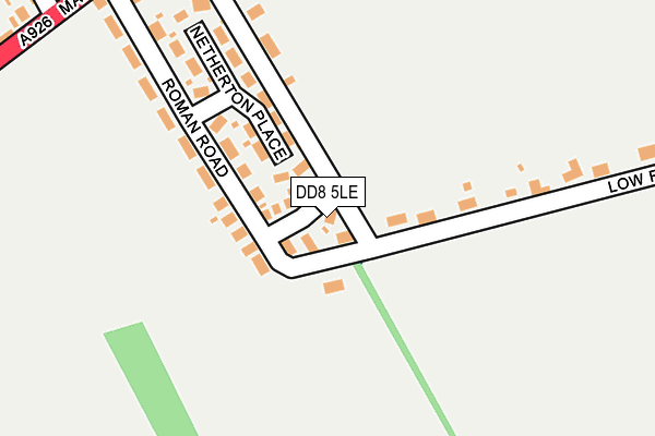 DD8 5LE map - OS OpenMap – Local (Ordnance Survey)
