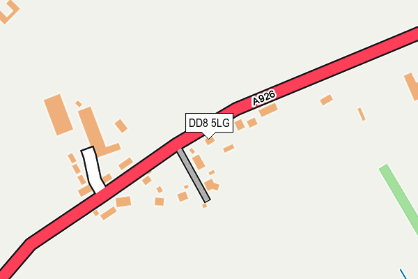 DD8 5LG map - OS OpenMap – Local (Ordnance Survey)