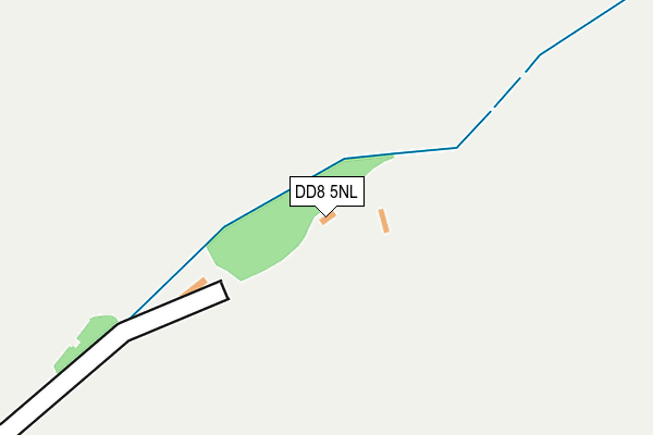 DD8 5NL map - OS OpenMap – Local (Ordnance Survey)