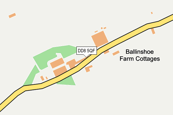 DD8 5QF map - OS OpenMap – Local (Ordnance Survey)